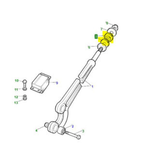 BUSH FRONT RADIUS ARM CHASSIS END TO VA