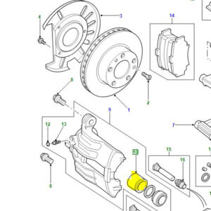 FRONT PISTON CALIPER D3 P38 STC1918