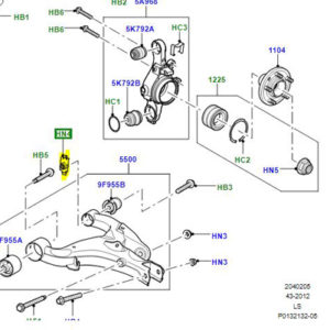 NUT M16 RYH500052
