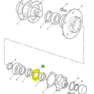 LOCK WASHER HUB BEARINGS LATE D TYPE~ FTC3179