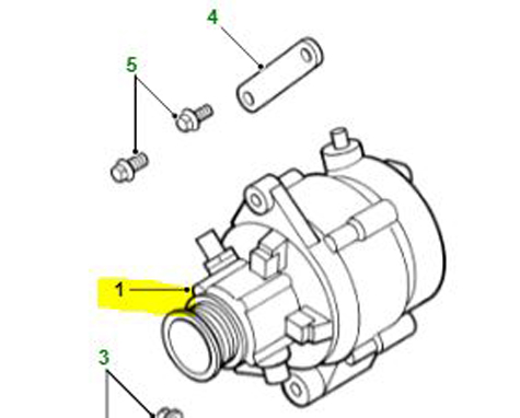 ALTERNATOR 300TDI D1100AMP49MMPU              AMR5425