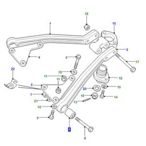 BUSH-REAR SUSPENSION UPPER LINK NTC1773