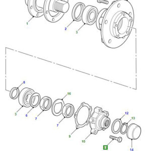 BOLT M10 X 45 FLANGE BX110095M