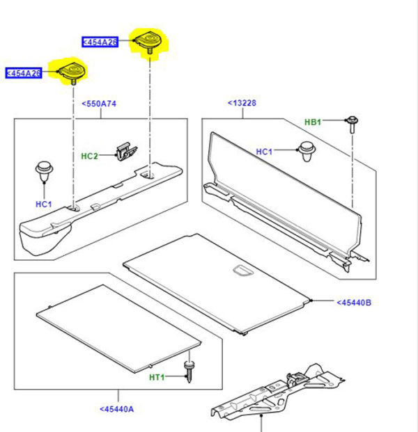 LOOP ASSY - LOCKING EOZ500060WTK
