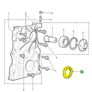 OIL SEAL CRANK FRONT TD5 ERR5992G
