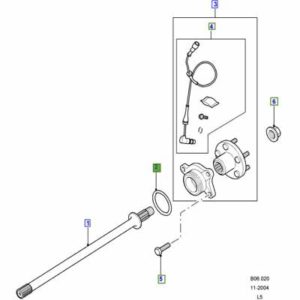 O RING REAR HUB FTC4919