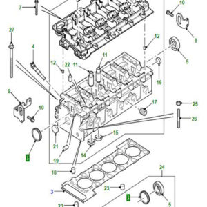 PLUG BLANKING CAMSHAFT TD5 FRONT OF HEAD LDI100030