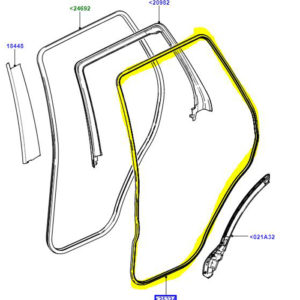 PRIMARY DOOR SEAL RHR FL2-EVO LR012223