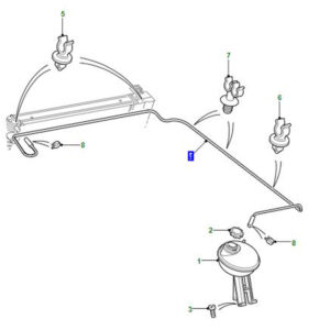 HOSE HEADER TANK TO RADIATOR LR037957