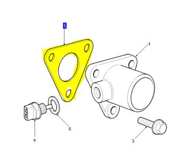 GASKET COOLANT OUTLET TD5 LVJ000010