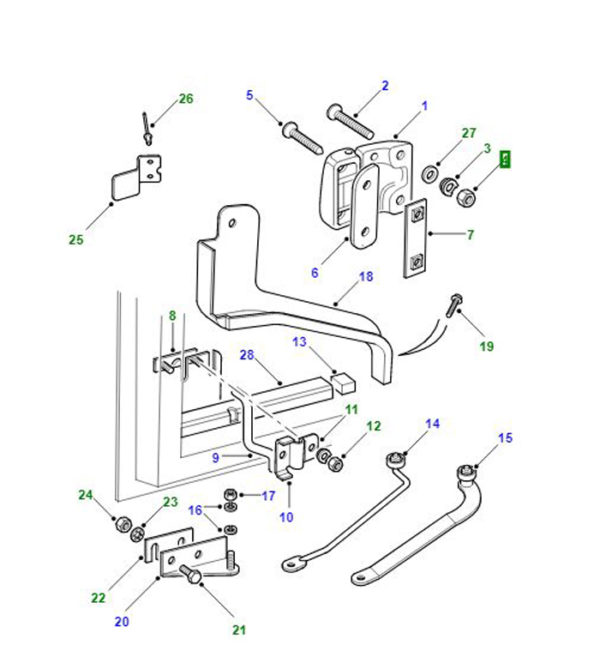 NUT PLAIN 5/16""UNF NH605041L