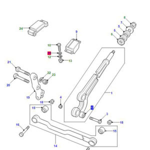 BUSH FRONT RADIUS ARM AXLE END OEM NTC6781G