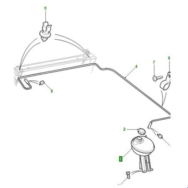 RADIATOR EXPANSION TANK TD5 DEF PCF101530