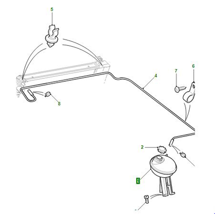 RADIATOR EXPANSION TANK TD5 DEF           PCF101530