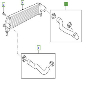 HOSE INTERCOOLER DEF 07- PNH500670