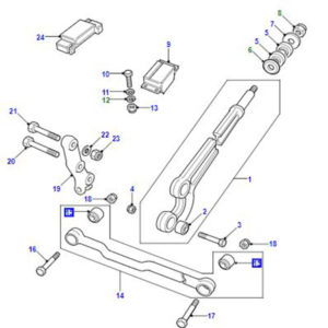 BUSH PANHARD ROD LATE 2A- REPLACEMENT RBX101340B
