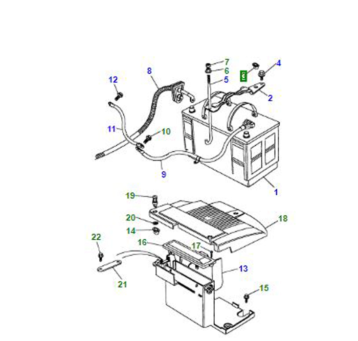 NUTSERT BATTERY COVER NRR             STC2876