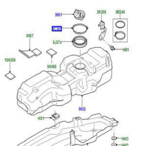 FUEL PUMP RETAINING CLIP G-CAT/DIS111 WFG000033