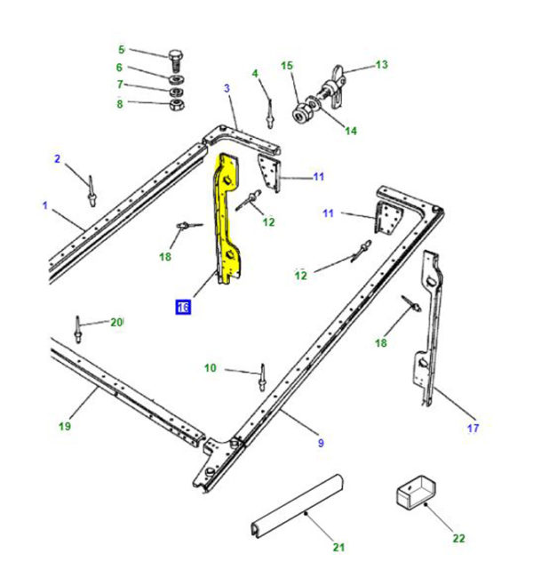 CAPPING - REAR RH LR039961