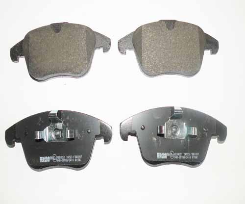 BRAKE PAD SET FRONT(-)SPRINGS EVOQUE    LR134693G