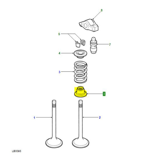 OIL SEAL VALVE STEM LJQ100940