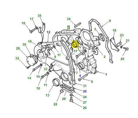 OIL SEAL CAMSHAFT ETC5064G