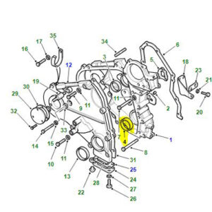 OIL SEAL CRANKSHAFT ETC5065