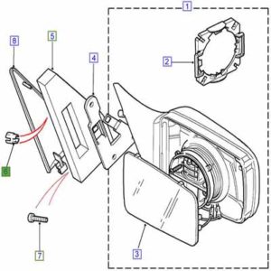 TUBULAR CLIP MIRROR FIXING DISCO1-11 79198