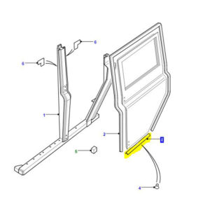 SEAL REAR DOOR SILL CGE500350