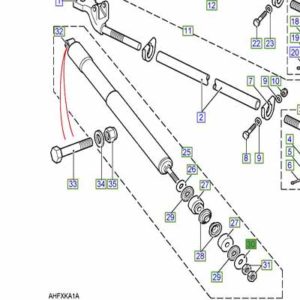 WASHER STEERING DAMPER WJ110007L