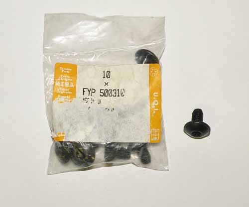 SCREW TORX FLANGED REAR DOOR LOCK F/L               FYP500310