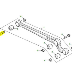 BOLT M16 SPECIAL WATTS LINKAGE AXLE RDI100031