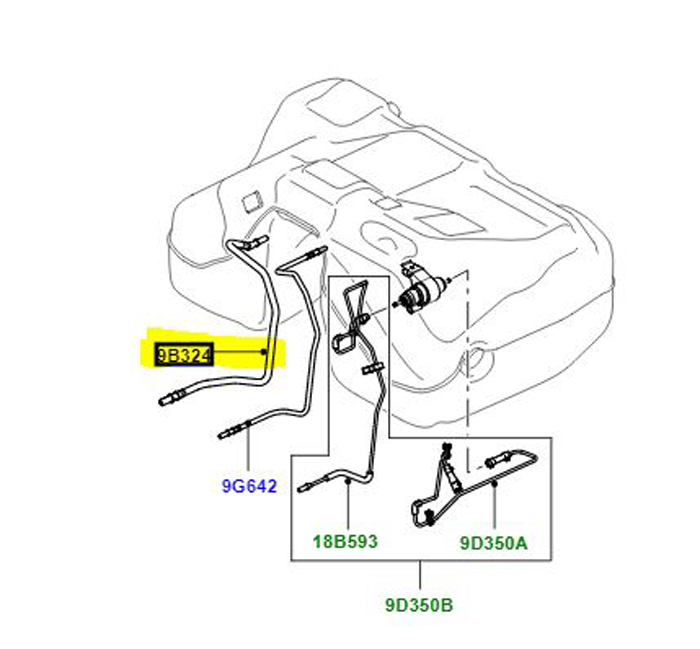 TUBE – FUEL                LR000980