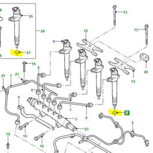 FUEL INJECTOR SEAL TDCI DEF 07> 2.4L LR004662G