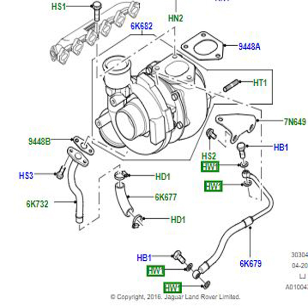 SEALING WASHER TURBO FEED BMW NRR LYX100640L