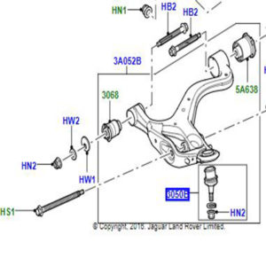 BALL JOINT ASSY LOWER 35MM DIS3-4 RRS RBK500240