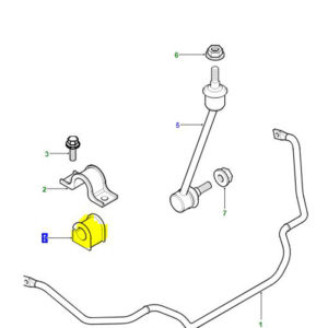 BUSH ANTI ROLL BAR FREELANDER 1A> RBX000010