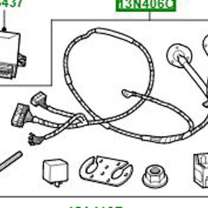 TOW BAR HARNESS 12N / 12S G-CAT VUH000040