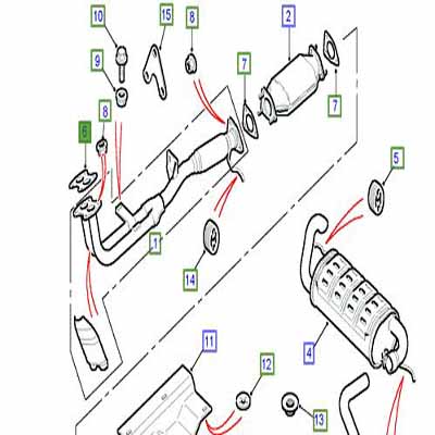 GASKET EXHAUST MANIFOLD>DOWNPIPE F/L            WCM10009