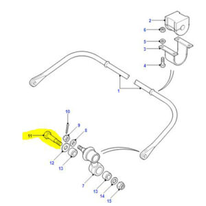 ANTI ROLL BAR SHOULDER BOLT DEF 110  RYG501490
