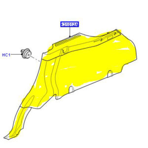 TRIM - LOAD COMPARTMENT - SIDE ESJ500903PVJ