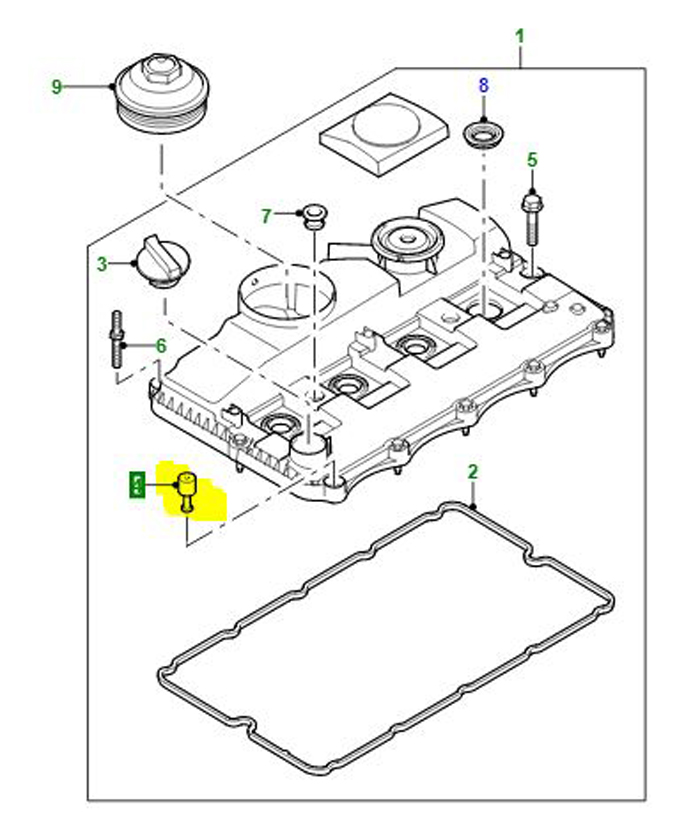 GROMMET – VALVE COVER            LR004397