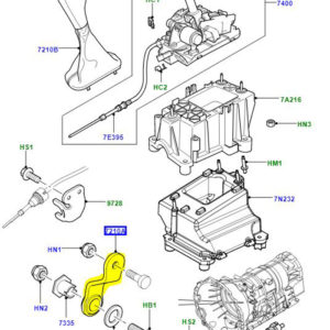 GEAR SHIFT LEVER 6SPD G-CAT LR012703