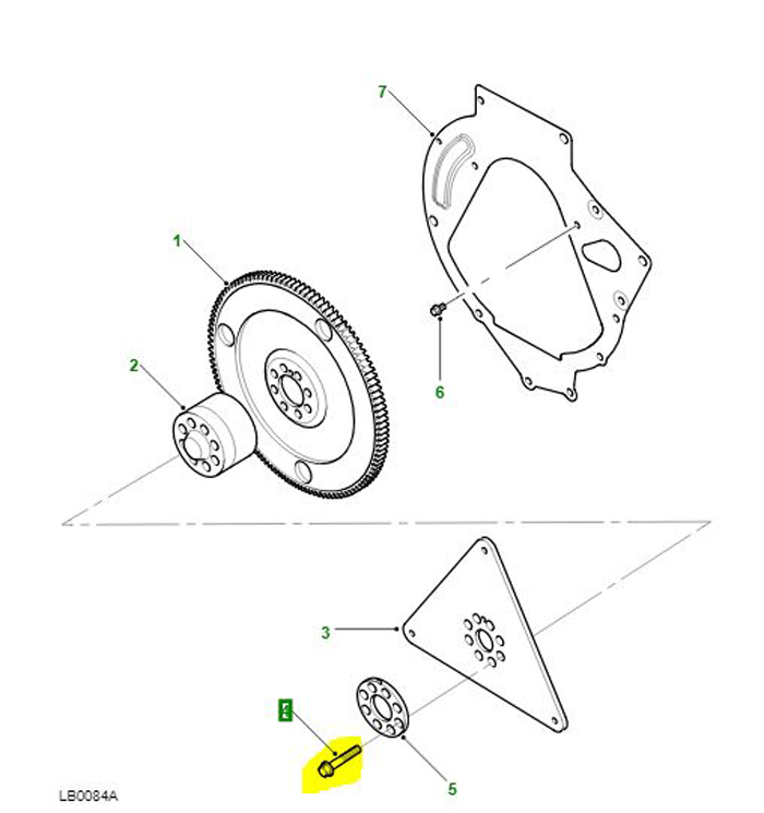 BOLT AUTO FLYWHEEL FIXING DEFENDER – DISCOVERY 2 FTC4738