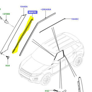 BRACKET - FINISHER MOUNTING LR038589
