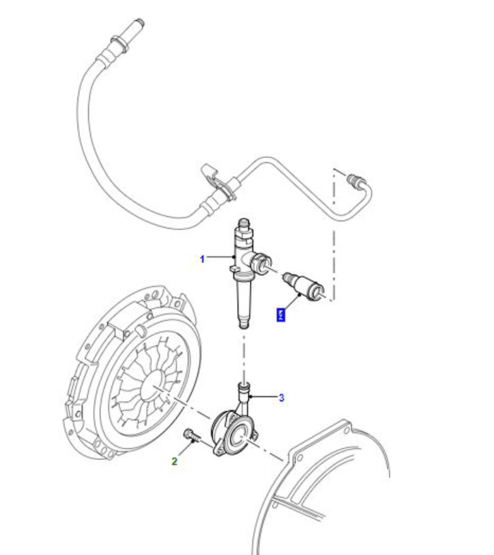 VALVE ASSEMBLY – CLUTCH CONTROL DEF 2007  LR068982