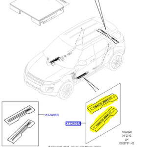 PLATE - DOOR SCUFF VPLVS0079LAA