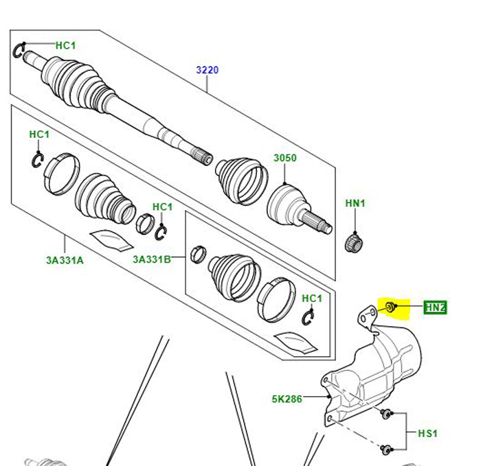 NUT M6 FLANGED HEAD              FN106047L