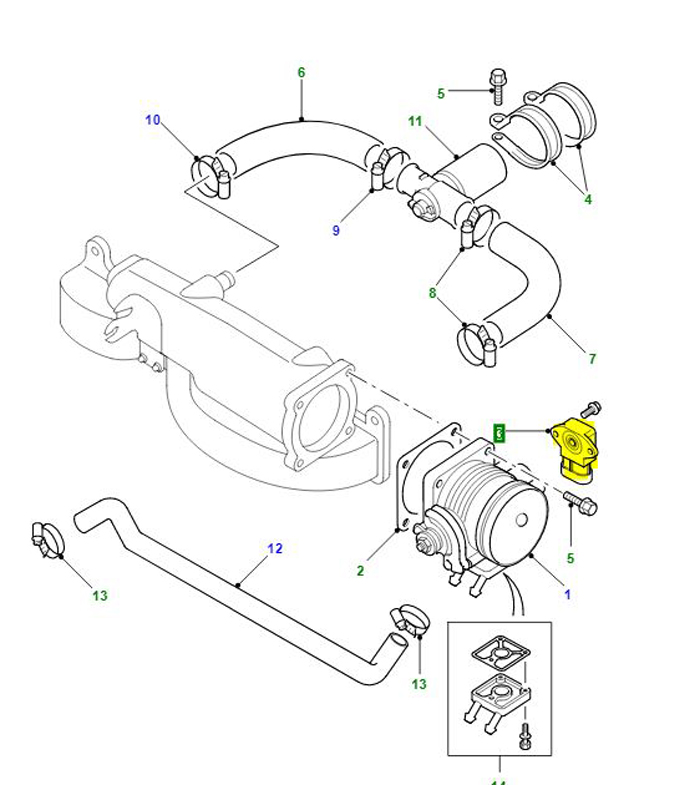 POTENTOIMETER ACCELERATOR V8 NRR XA>         ERR7322