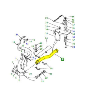 EXHAUST INTERMEDIATE PIPE DEFENDER 110 2.5TD NTC4221